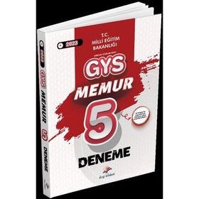 Dizgi Kitap Yayınları - 2023 Milli Eğitim Bakanlığı GYS Memur 5 Deneme