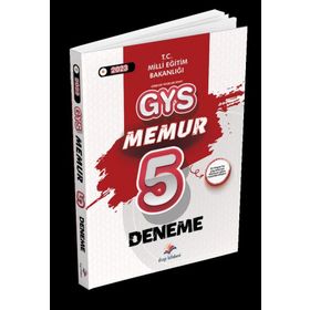 Dizgi Kitap Yayınları - 2023 Milli Eğitim Bakanlığı GYS Memur 5 Deneme