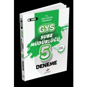 Dizgi Kitap Yayınları - 2023 Milli Eğitim Bakanlığı GYS Şube Müdürlüğü 5 Deneme