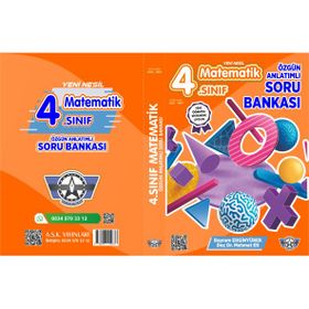 Dizgi Kitap Yayınları 4. Sınıf Matematik Özgün Konu Anlatımlı Soru Bankası