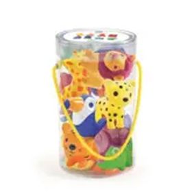 Djeco +18 Ay 7 Parça 7 cm Safari Hayvan Figürleri