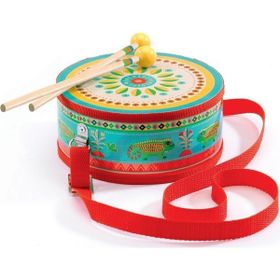 Djeco 2+ Yaş 15x7 cm Renkli Davul
