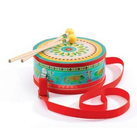Djeco 2+ Yaş 15x7 cm Renkli Davul