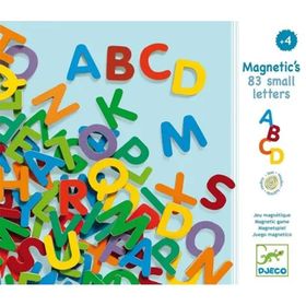 Djeco 83 Small Magnetic Letters Mıknatıslı Oyunları
