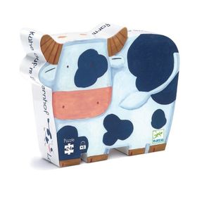 Djeco Dekoratif 24 Parça The Cows On The Farm Puzzle