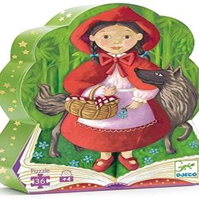 Djeco Dekoratif 36 Parça Little Red Riding Hood Puzzle