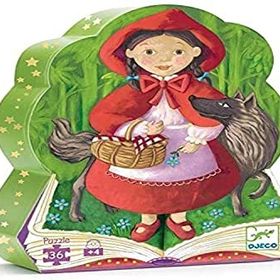 Djeco Dekoratif 36 Parça Little Red Riding Hood Puzzle
