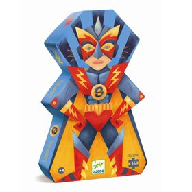 Djeco Dekoratif 36 Parça Süper Boy Puzzle