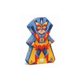 Djeco Dekoratif 36 Parça Süper Boy Puzzle