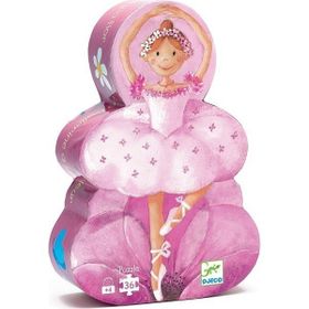 Djeco Dekoratif 36 Parça The Ballerina With The Flower Puzzle