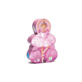 Djeco Dekoratif 36 Parça The Ballerina With The Flower Puzzle