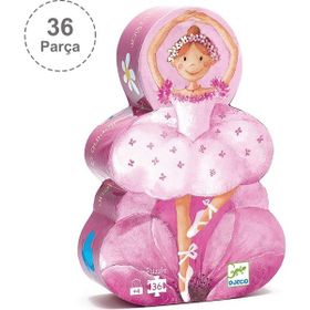 Djeco Dekoratif 36 Parça The Ballerina With The Flower Puzzle