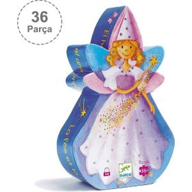 Djeco Dekoratif 36 Parça The Fairy and The Unicorn Puzzle