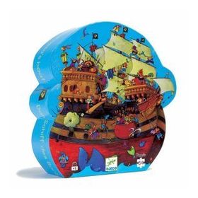 Djeco Dekoratif 54 Parça Barbarossa's Boat Puzzle