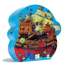 Djeco Dekoratif 54 Parça Barbarossa's Boat Puzzle