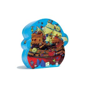 Djeco Dekoratif 54 Parça Barbarossa's Boat Puzzle