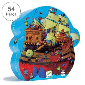 Djeco Dekoratif 54 Parça Barbarossa's Boat Puzzle