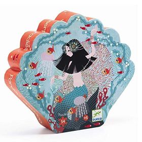 Djeco Dekoratif 54 Parça Su Perisi Puzzle