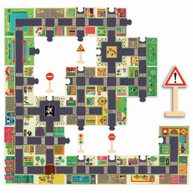 Djeco Dev 24 Parça The City Puzzle