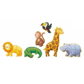 Djeco Dev 38 Parça Marmoset Friends Puzzle