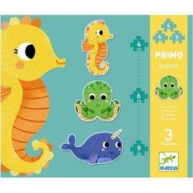 Djeco Dev Deniz Canlıları Puzzle