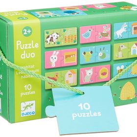Djeco Duo Habitat Puzzle