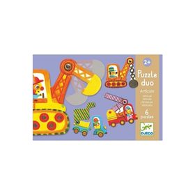 Djeco Duo Vehicles Araçlar İkili Puzzle Puzzle