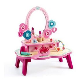 Djeco Flora Dressing Table Ahşap Makyaj Masası