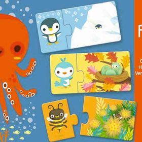 Djeco İkili Duo Hide Seek Puzzle