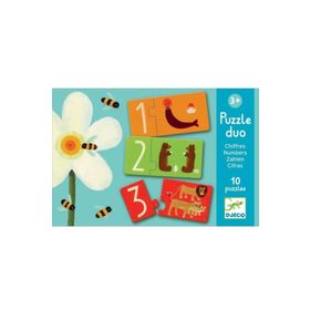 Djeco İkili Duo Numbers Puzzle