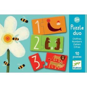 Djeco İkili Duo Numbers Puzzle