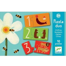 Djeco İkili Duo Numbers Puzzle