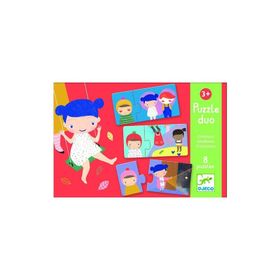 Djeco İkili Emotions Puzzle