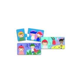 Djeco İkili Emotions Puzzle