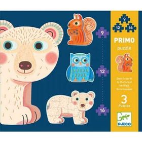 Djeco İlerleyen In The Forest 9 12 16 Parça Puzzle