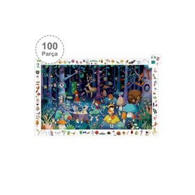 Djeco Klasik 100 Parça Enchanted Forest Puzzle