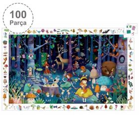 Djeco Klasik 100 Parça Enchanted Forest Puzzle
