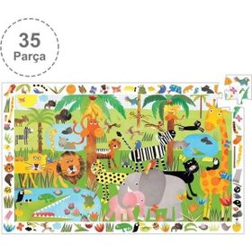 Djeco Klasik 35 Parçalı Jungle Puzzle