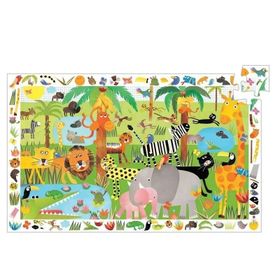 Djeco Klasik 35 Parçalı Jungle Puzzle