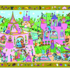 Djeco Klasik 54 Parça Princess Puzzle