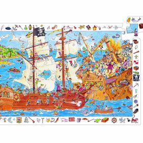 Djeco Pirates 100 Parça Puzzle