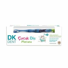 Dk Dent 50 ml Çocuk Diş Macunu + Fırça Seti