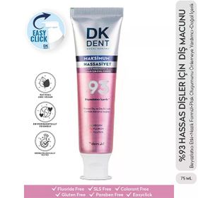 Dk Dent 75 ml %93 Maximum Hassasiyet Diş Macunu