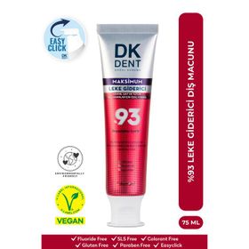 Dk Dent 75 ml %93 Maximum Leke Giderici Diş Macunu