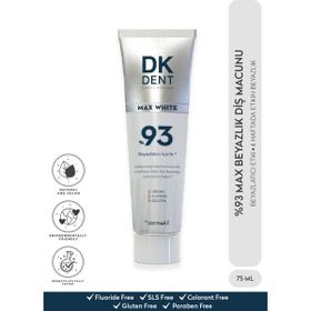 Dk Dent %93 Beyazlatıcı İçerik 75 ml Diş Macunu