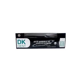DK Dent Aktif Karbon 75 ml Diş Macunu ve Fırça