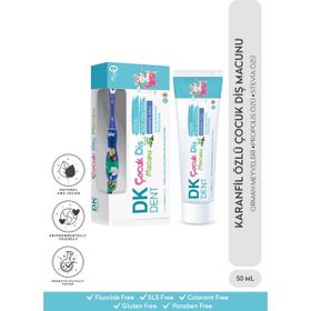 Dk Dent Aloe Vera Karanfil Özlü 50 ml Diş Fırçalı Çocuk Diş Macunu