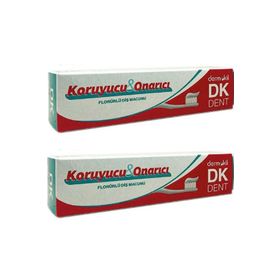 Dk Dent Doğal Florürlü 2x100 ml Diş Macunu