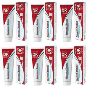 Dk Dent Doğal Florürlü 6x100 ml Diş Macunu
