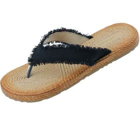 DKGKOO Flip Flop Rahat Yaz Siyah Kadın Sandalet